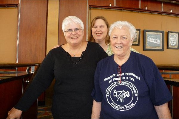 Patty, Emily, and Edie at TSRT in San Antonio